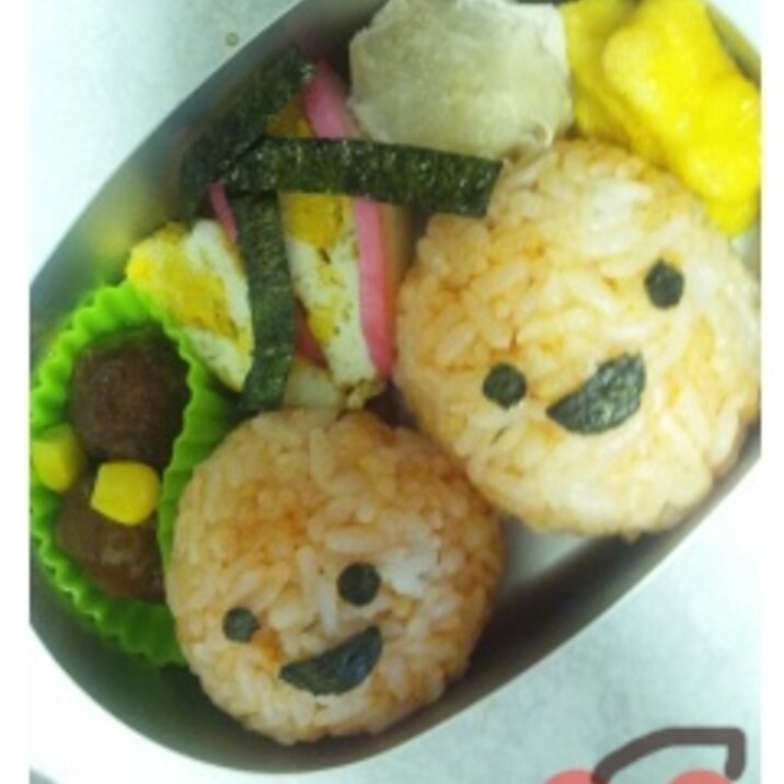 仲良しサクランボ弁当☆